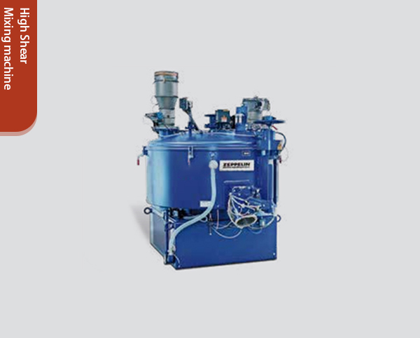 High shear mixing machine