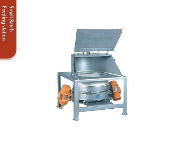 Small batch feeding station