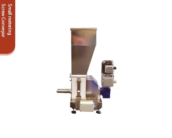 Small metering screw conveyor