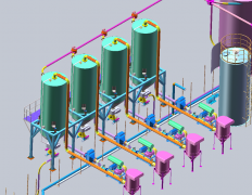 Central feeding system