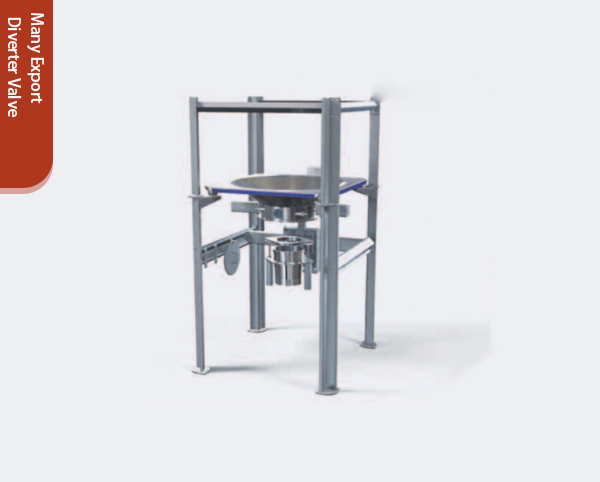 Bag unpacking station