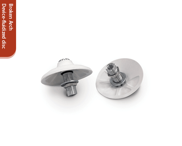 Broken Arch Device-fluidized disc