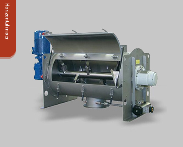 Horizontal mixer